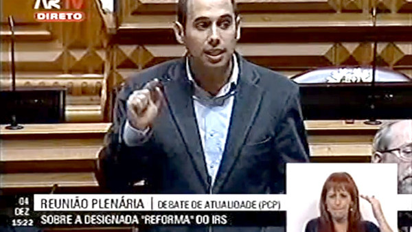Com este Governo, o IRS é uma arma apontada aos rendimentos das famílias