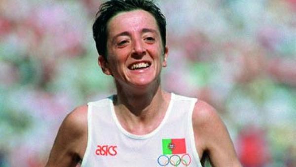 Rosa Mota, campeã olímpica. Foto: Wikimedia Commons.