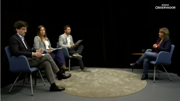 Catarina Martins em entrevista ao Observador.
