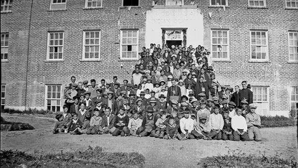 Escola Residencial Índia de Beauval. Foto da Universidade de Regina.