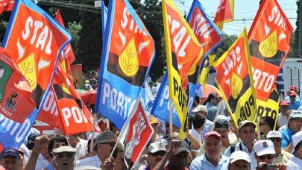 Manifestação do STAL. Foto de Paulete Matos