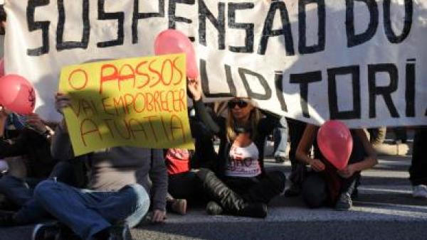 Arménio Carlos que considerou que novos-velhos cortes continuam a ser inconstitucionais. Foto de Paulete Matos