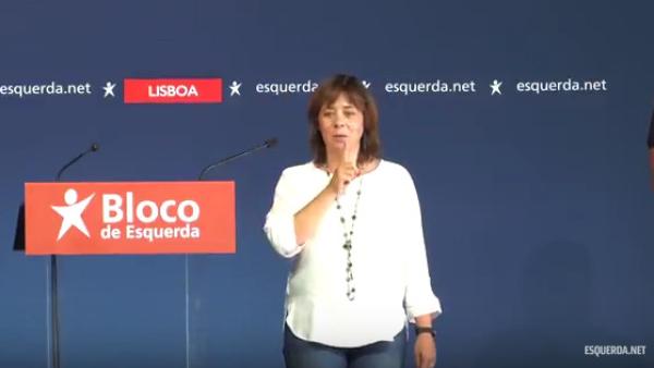 Catarina Martins assinala Dia Mundial da Pessoa Surda