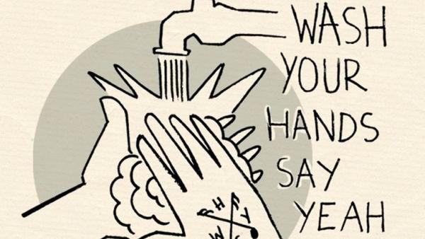 Cartaz do Festival Wash Your Hands Say Yeah