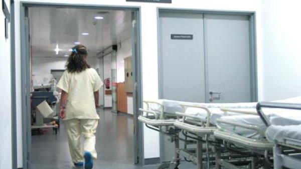 Interior de um hospital.