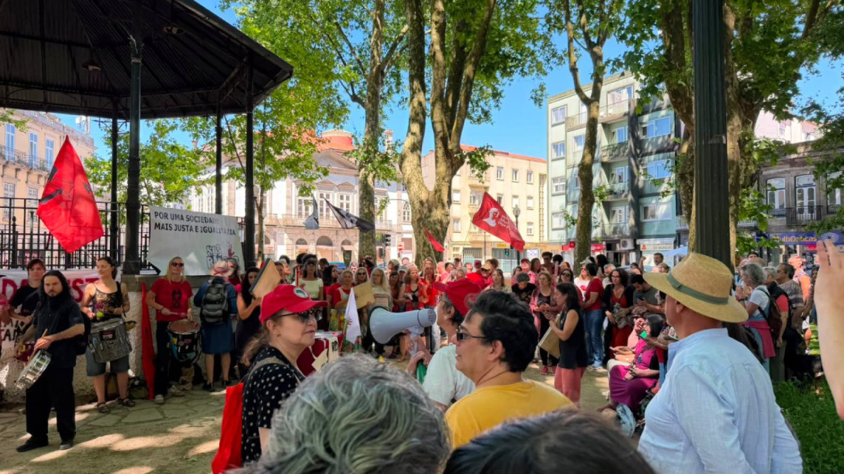 Manifestação anti-racista no Porto