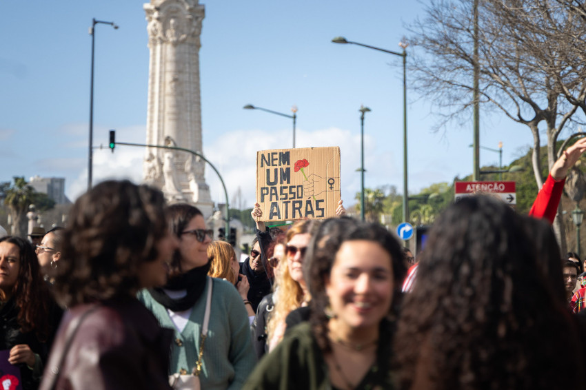 8M: Manifestação em Lisboa.