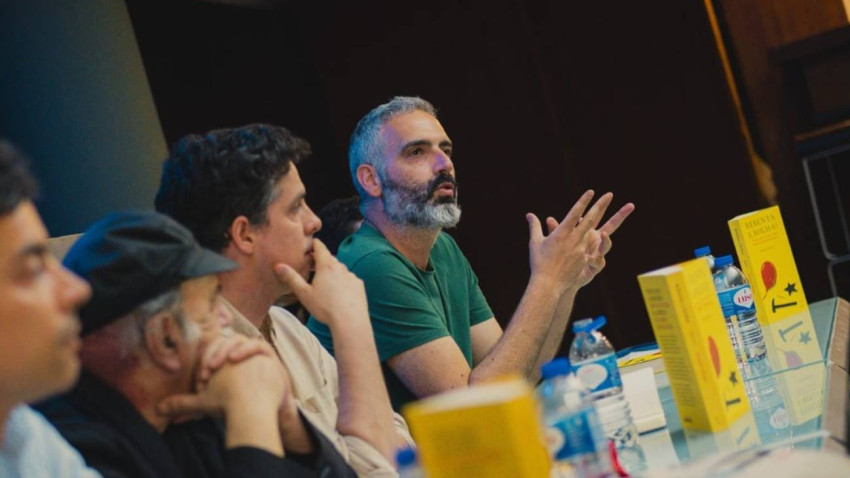 Manuel Afonso na apresentação do livro em Viseu.