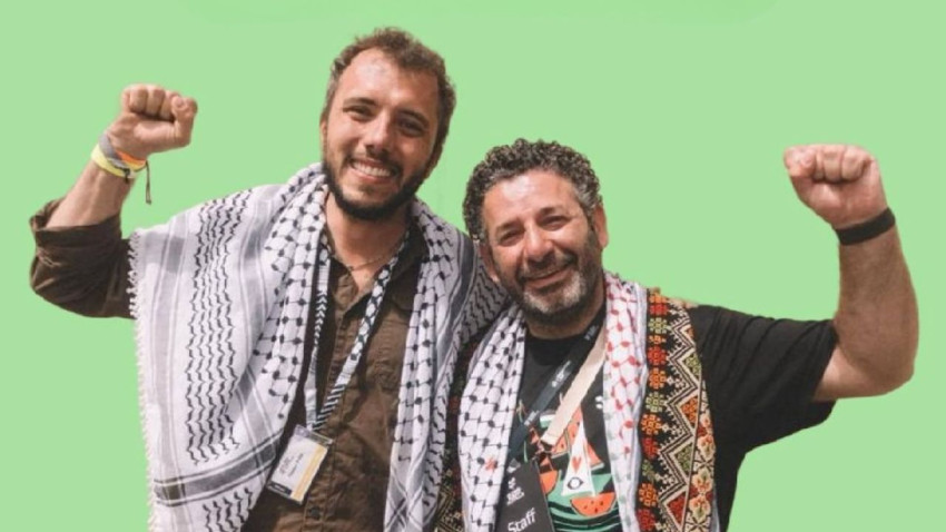 Thiago Ávila e Saif Abu Keshek