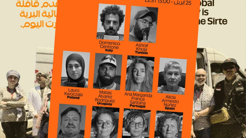 10 ativistas detidos na Líbia. 