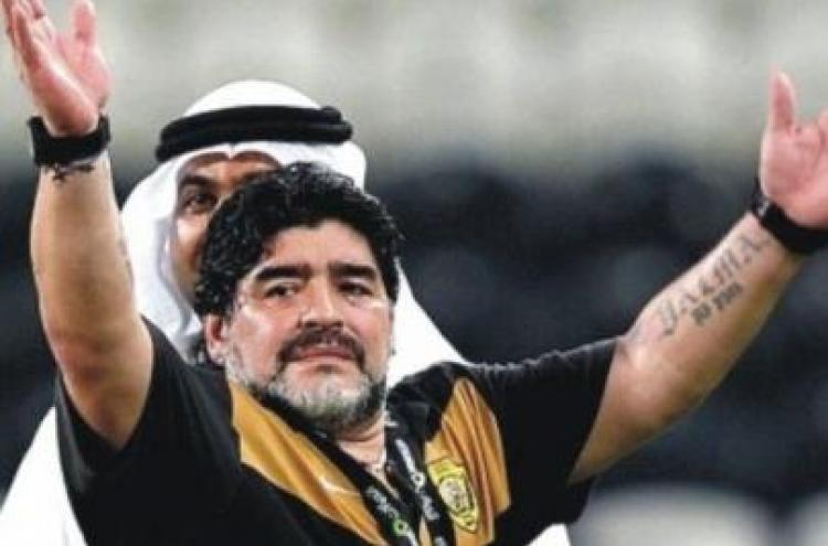 Maradona enfrenta a máfia do futebol há 25 anos. Foto de Nazionale Calcio