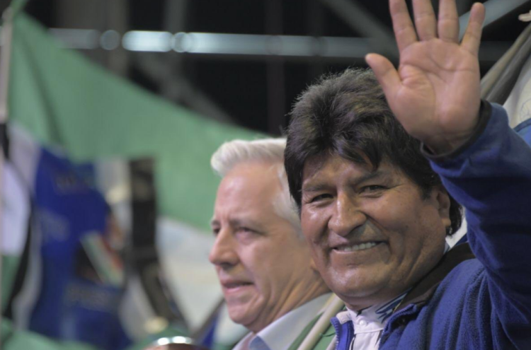 Evo Morales poderá ter de ir a segunda volta