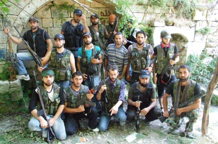 Síria, Salma, Brigada de Mustafa Mirsa (comandante Abu Kamel).
