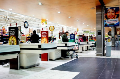 Caixa de Supermercado. Foto de Paulete Matos.