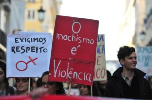 O machismo é violência. Foto de Paulete Matos. 