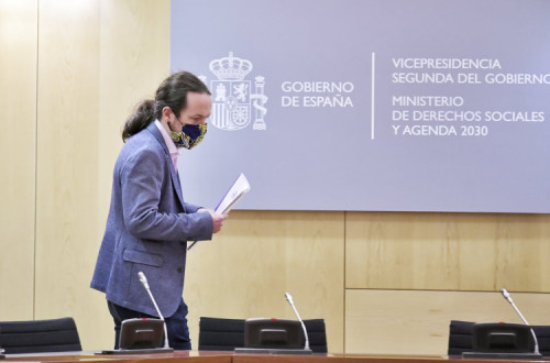 Pablo Iglesias. Foto do Facebook do próprio.