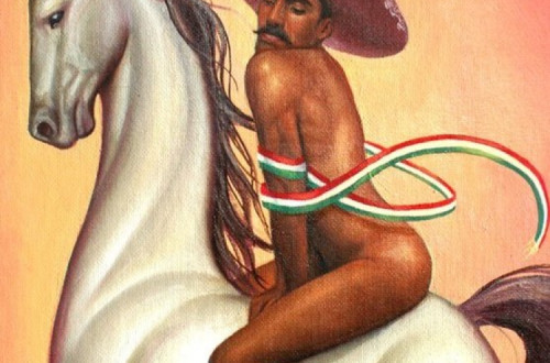 Imagem do quadro a Revolução de Fabián Cháirez.
