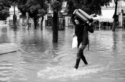Cheias em Lisboa. 2014.