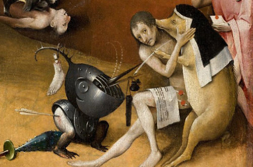 A pintura de Hieronimus Bosch é excepcional, pela iconografia única, pelo simbolismo revelado e escondido das sua metáforas, pela imaginação transbordante que alguns entenderam como exprimindo os sentidos de artes ocultas, pelo detalhe minucioso e pela força crítica da descrição da humanidade e das suas alucinações