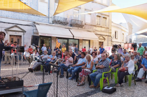 Catarina Martins em Beja