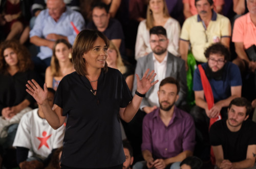 Catarina Martins, Teatro Capitólio, 19 de setembro de 2019. Foto: Paula Nunes.