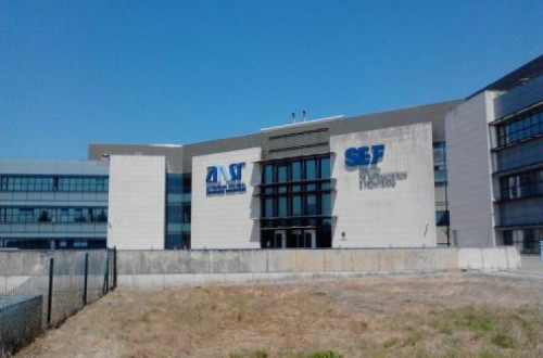 Sede do Serviço de Estrangeiros e Fronteiras no Aeroporto de Lisboa.