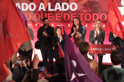 Comício em Coimbra