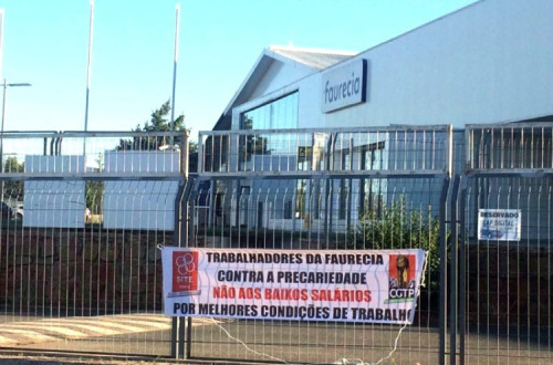 Greve em julho de 2022 na Faurecia de Bragança