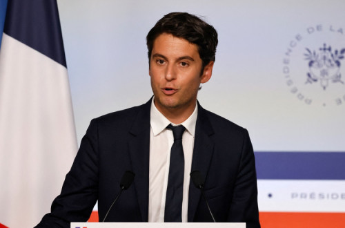Gabriel Attal. Foto do Governo francês.