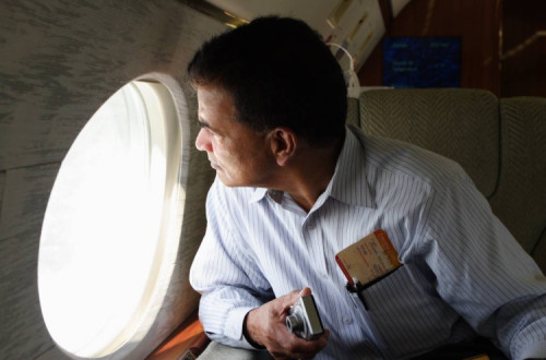 Passageiro de jato privado