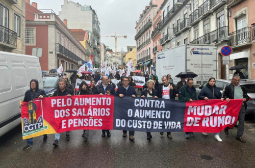 Manifestação da CGTP