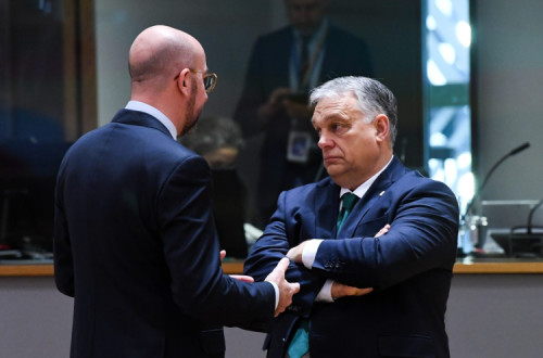 Charles Michel e Viktor Orbán