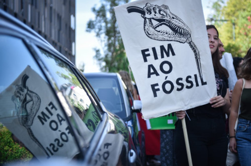 Cartaz Fim ao fóssil