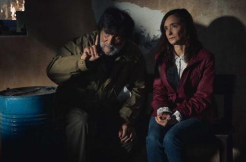 Victor Erice e Anna Torrent durante a rodagem de Cerrar los Ojos.