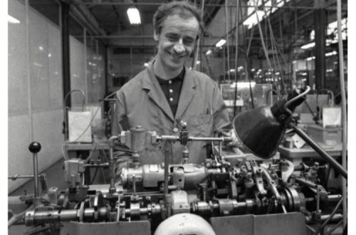 Charles Piaget. Foto de Bernard Faille/Biblioteca Municipal de Besançon.