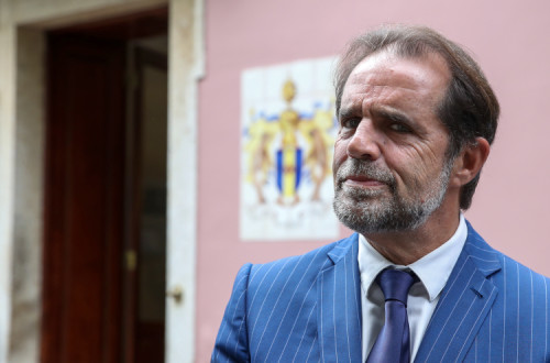 Miguel Albuquerque. Presidente do Governo Regional da Madeira. Foto de HOMEM DE GOUVEIA/LUSA.