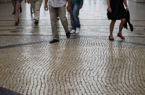 Pessoas na rua