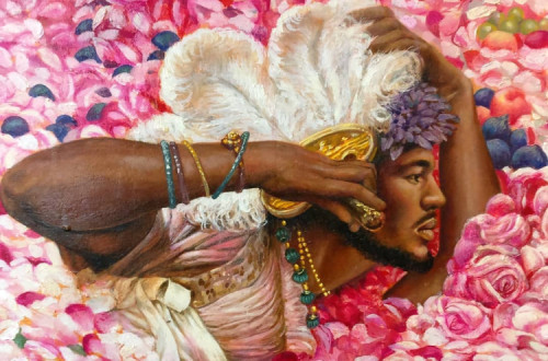 Pintura de Elagabal Aurelius Keiser.