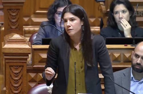 Mariana Mortágua do debate do OE 2024