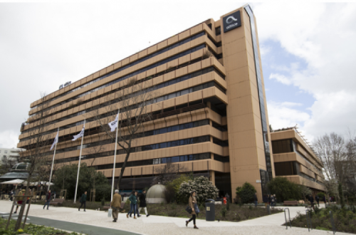 Edifício da Altice em Lisboa. Fotografia: Comissão de Trabalhadores da Meo.