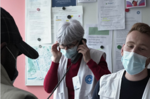 Atendimento médico em Grenoble.