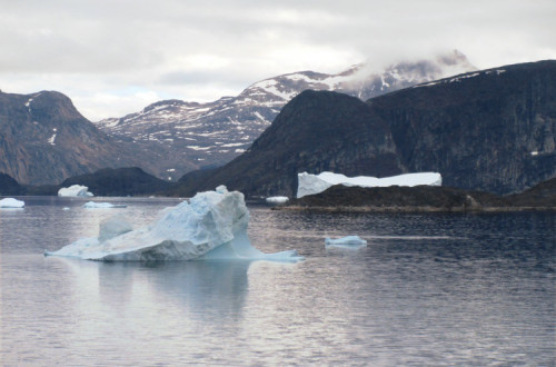 Fiorde no norte de Upernavik