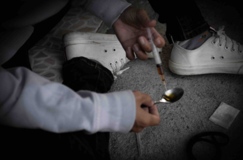 consumo de drogas, heroína