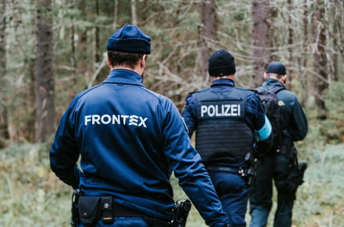 Foto da agência Frontex.
