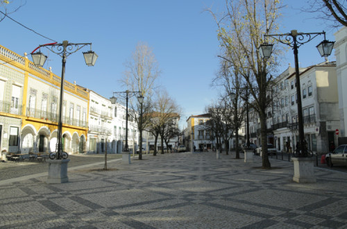 Praça da República em Beja. Foto da Câmara Municipal.