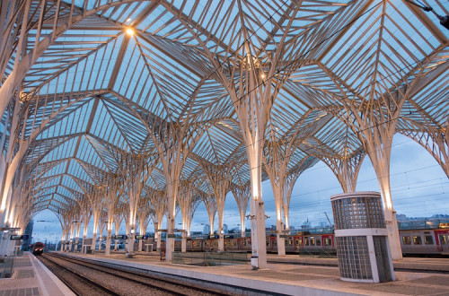 Estação do Oriente, em Lisboa