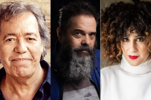 Sérgio Godinho, Nuno Calado e Cristina Clara