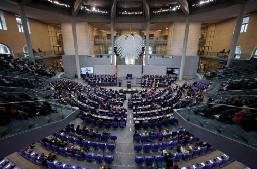 Plenário do Parlamento alemão