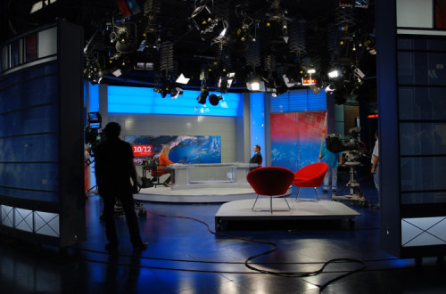 Estúdio da RTP.
