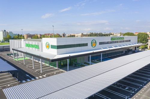 Mercadona em Canidelo.